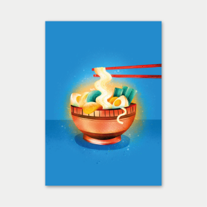 Affiche Nouille